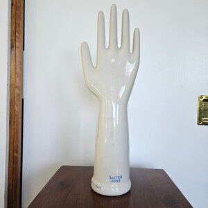 Vtg. 1991 General Porcelain, Baxter Size L, Glove Mold, 15" Tall
